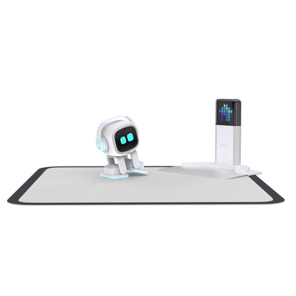EMO Go Home Robot, AI Desktop Pet with Charging Dock, Living.AI
